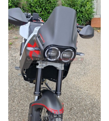 Cupolino sport in carbonio per Ducati DesertX