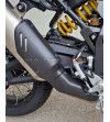 Paracalore collettore scarico in carbonio per Ducati DesertX