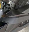 Carbon upper chain guard for Ducati DesertX