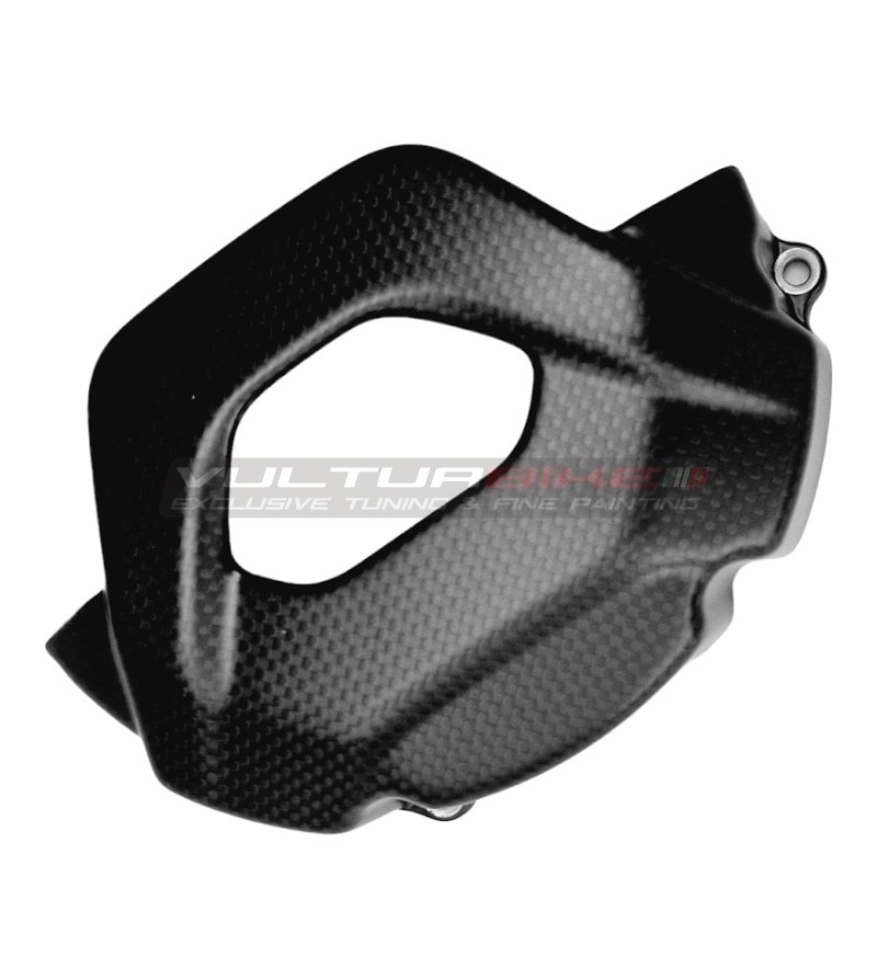 Protecteur de carter d’embrayage en carbone pour Ducati DesertX