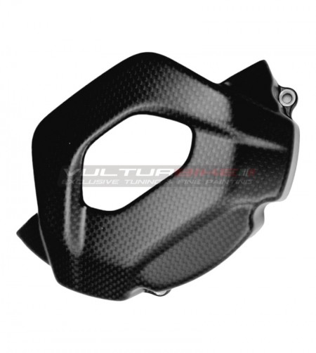 Protector del cárter de embrague de carbono para Ducati DesertX