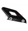 Carbon lower chain fin for Ducati DesertX