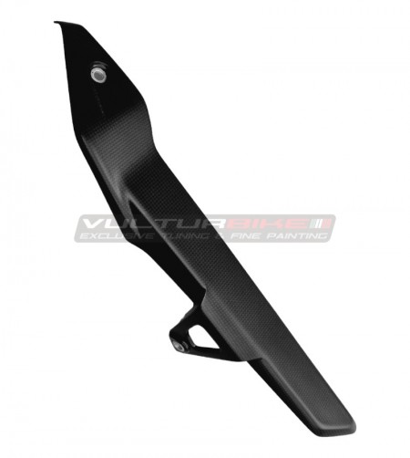 Protector de cadena superior de carbono para Ducati DesertX