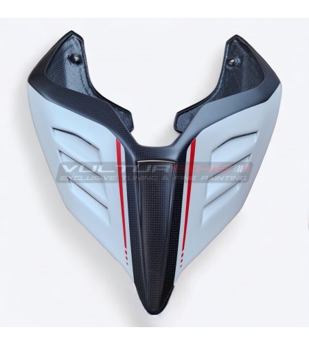 Neuer Custom Carbon Tail Arctic White Silk - Ducati Panigale V2