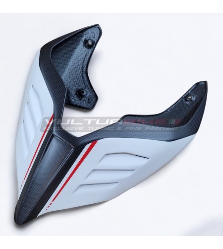 Neuer Custom Carbon Tail Arctic White Silk - Ducati Panigale V2