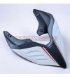 Nueva cola de carbono personalizada de seda blanca ártica - Ducati Panigale V2
