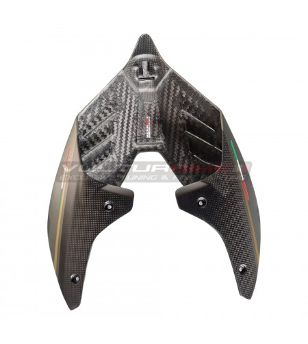 Neues Custom Carbon Heck Sturmgrün - Ducati Streetfighter V2