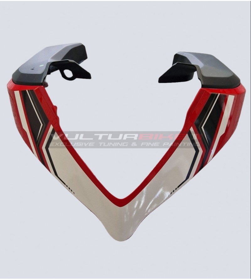 Adesivo per cupolino design bicolore - Ducati Multistrada 950/1200/1260/Enduro