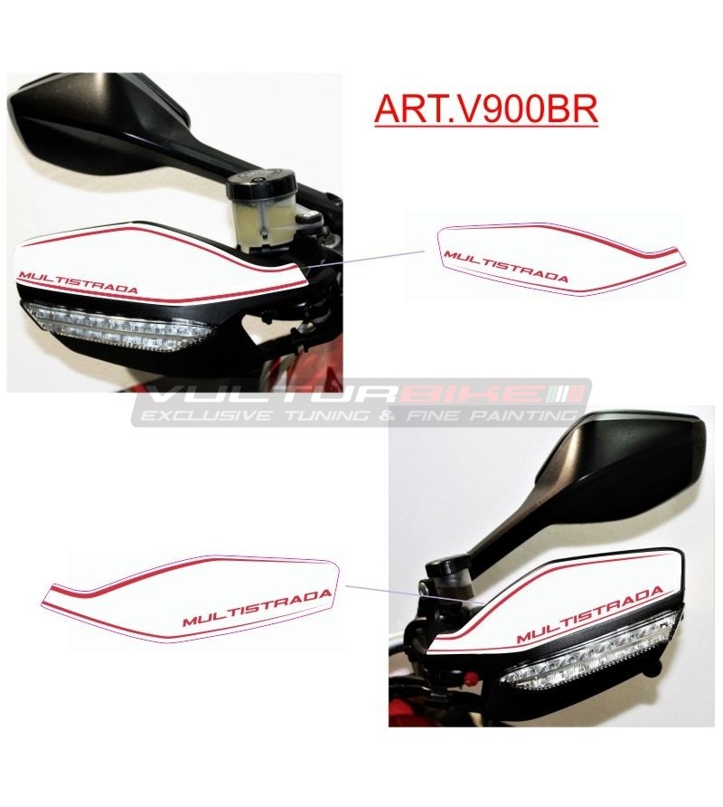 Kit adesivi per paramani - Ducati Multistrada 1200 2010 / 2014