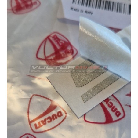 Pegatina original Ducati 959 Panigale color plata