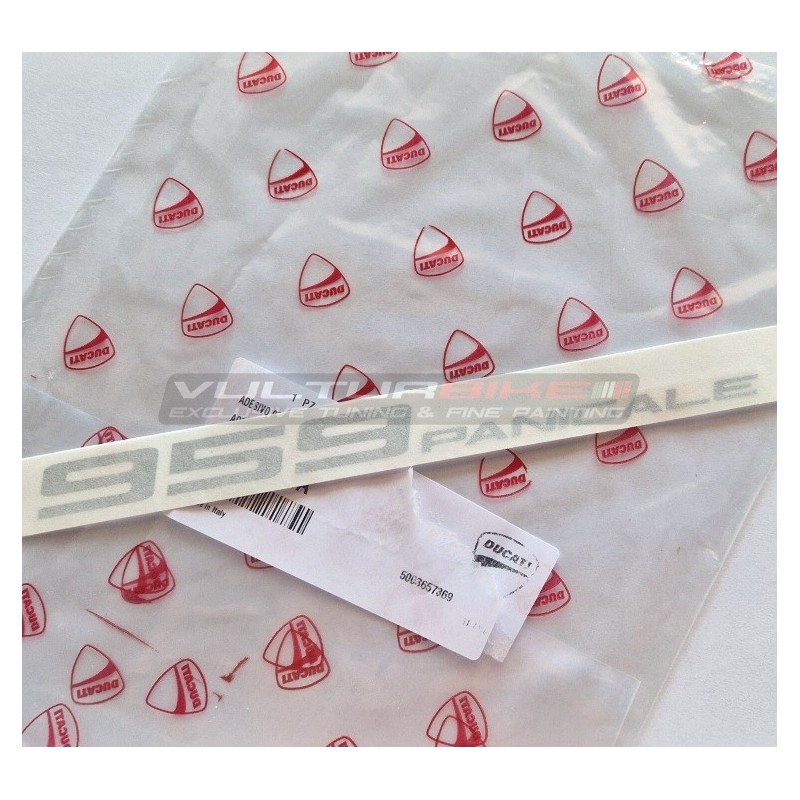 Original sticker Ducati 959 Panigale silver color
