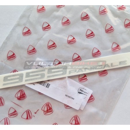 Original sticker Ducati 959 Panigale silver color