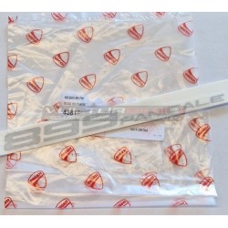 Pegatina original Ducati 899 Panigale color plata