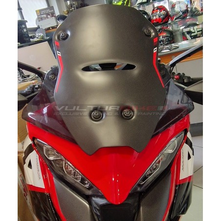 Bulle Sport en fibre de carbone pour Ducati Multistrada V4 Pikes Peak