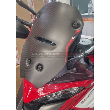 Bulle Sport en fibre de carbone pour Ducati Multistrada V4 Pikes Peak