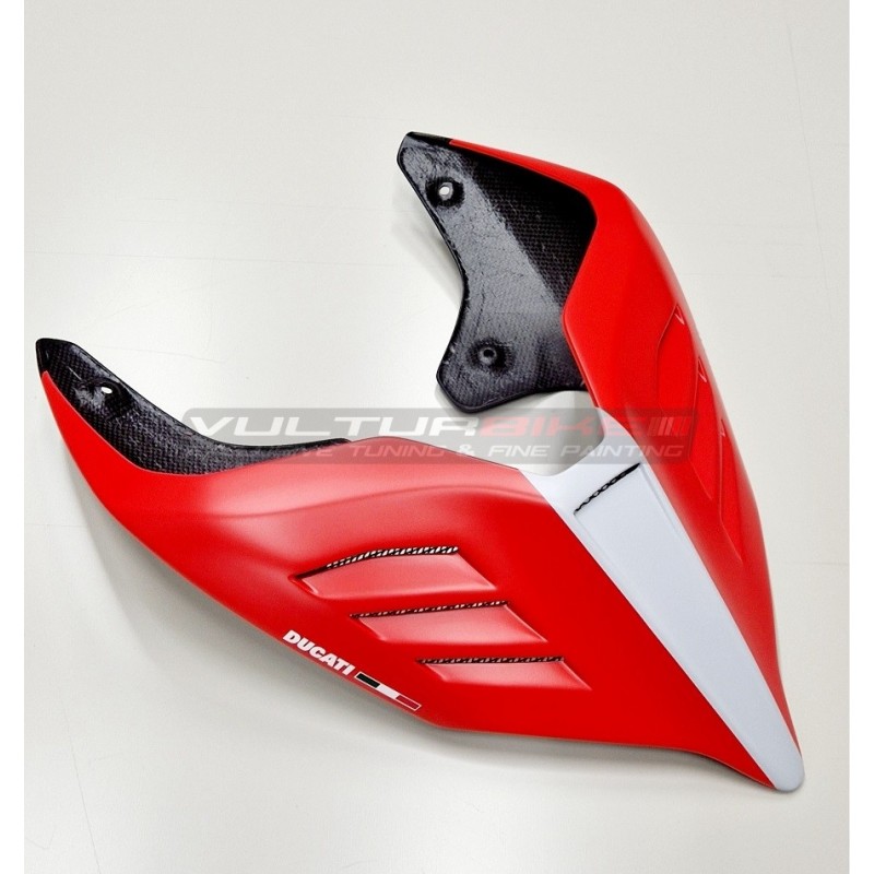 Painted carbon tail with Panigale V4S Corse 2019 design