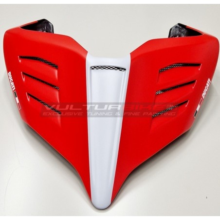 Lackiertes Carbon-Heck mit Panigale V4S Corse 2019 Design