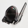 Guardabarros trasero de fibra de carbono con protector de cadena - Ducati Multistrada V4 Gris Aviador 