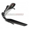 Guardabarros trasero de carbono con protector de cadena - Ducati Multistrada V4 Iceberg White 