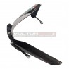 Carbon rear fender with chain guard - Ducati Multistrada V4 Iceberg White 