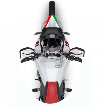 KOTFLÜGELAUFKLEBER VORNE DESIGN DREIFARBIG - DUCATI DESERTX