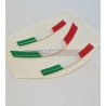 Kit adesivi 3 bandiere italiane resinate - Ducati DesertX