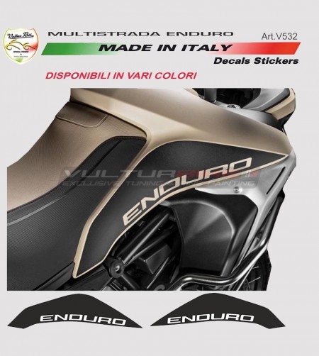 Pegatinas de tanque - Ducati Multistrada enduro 