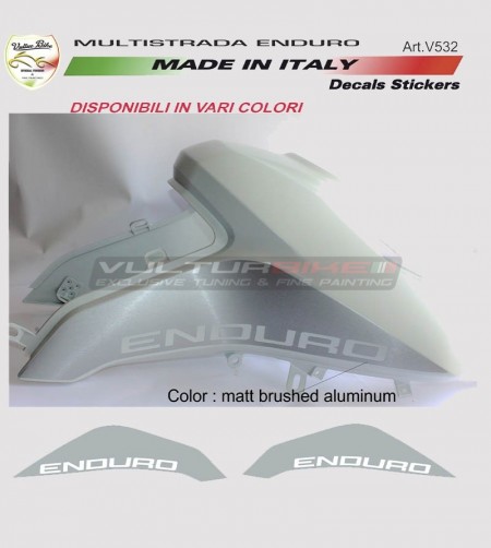 Adesivi per serbatoio - Ducati Multistrada enduro 