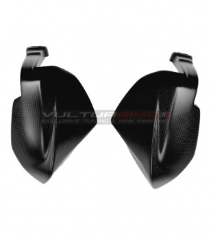Par de protectores de manos de carbono extendidos para Ducati Multistrada V4