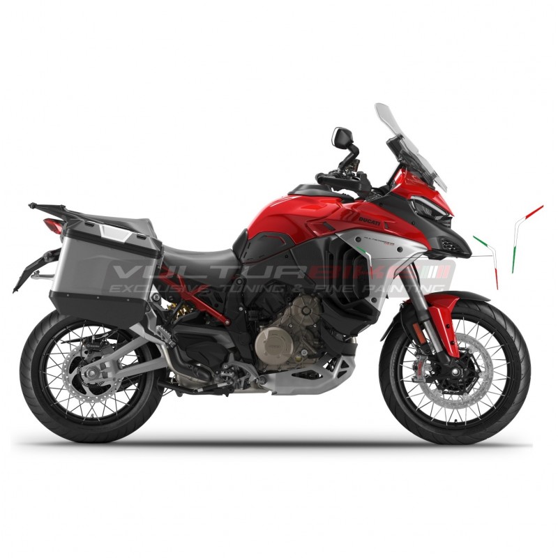 ITALIENISCHE FLAGGEN FÜR WINDABWEISER - DUCATI MULTISTRADA V4 RALLY