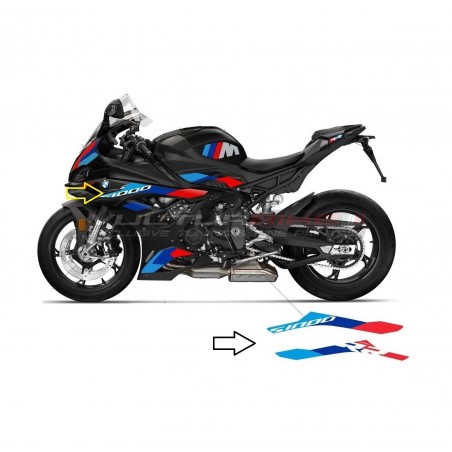 Individuelle Aufkleber für Seitenverkleidungen - Bmw S1000RR ab 2023