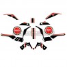 Kit completo adesivi design adventure - Ducati DesertX