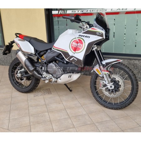 Kit complet d’autocollants design aventure - Ducati DesertX