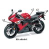 Kit adesivi moto - Yamaha R6 2003/2005 