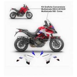 Kit complet d’autocollants design V4S Corse - Ducati Multistrada 950