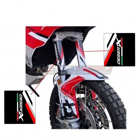 Calcomanías para potencias de horquilla - Ducati DesertX 2023