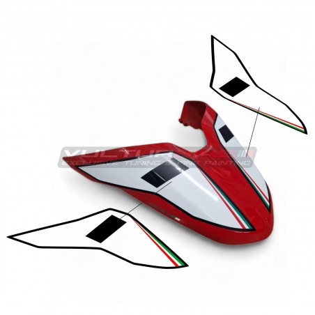 Décalcomanies de plaque d’immatriculation pour pigtail monoplace - Ducati Monster 1200 1200S