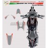 Stickers' kit graphite/red - Ducati Monster 1200R 2017
