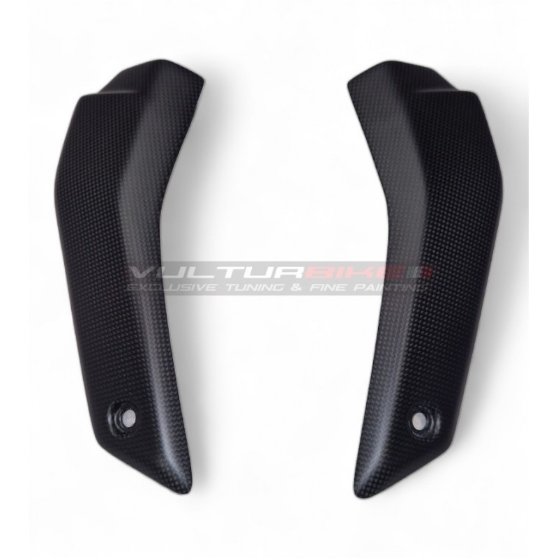 Set cover radiatore inferiori in carbonio - Ducati Streetfighter V4 / V4S 