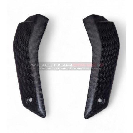 Carbon fiber lower radiator cover set - Ducati Streetfighter V4 / V4S
