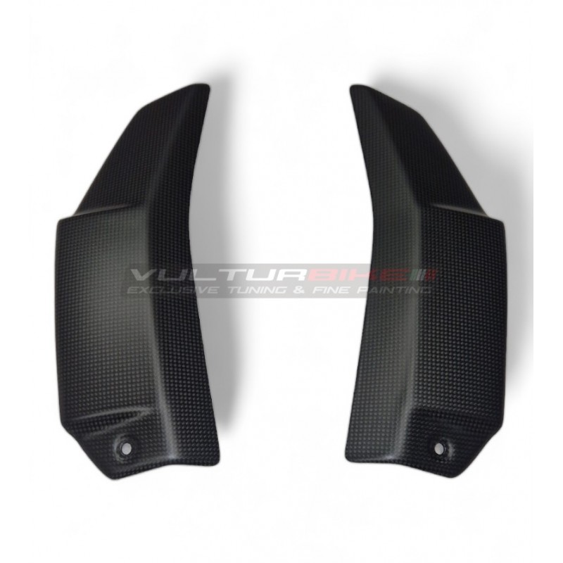 Set cover radiatore superiori in carbonio - Ducati Streetfighter V4 / V4S 