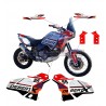 Kit complet d’autocollants Rally Design - Ducati DesertX