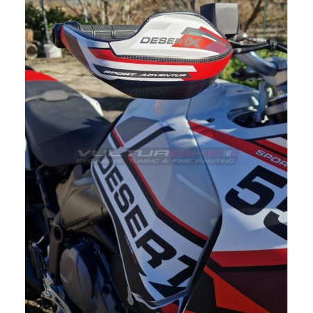 Kit completo de pegatinas Rally Design - Ducati DesertX