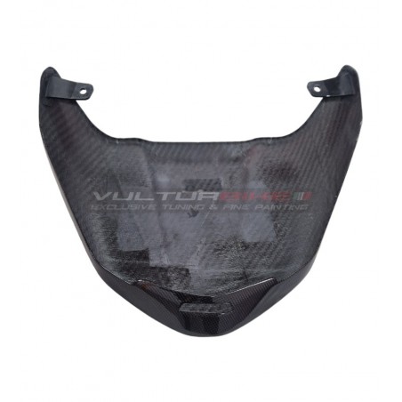 Housse de selle carbone personnalisée « BLACK / CARBON » - Ducati Diavel V4