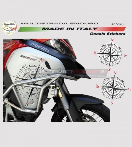 Pink Wind Stickers - Ducati multistrada 1200 enduro 