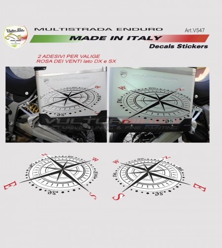Stickers for side bags - Ducati multistrada 1200 enduro 