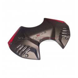 Cover batteria in carbonio design personalizzato Fullsixcarbon - Streetfighter V4SP