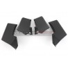 Set d’ailerons aérodynamiques entièrement en carbone noir - Ducati Streetfighter V4 / V4S / V2