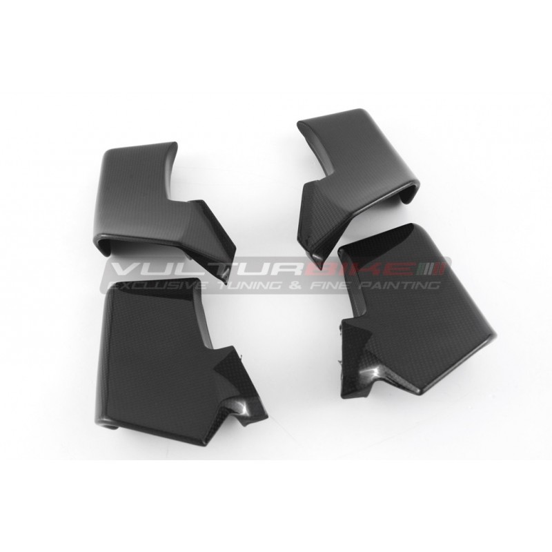 Full black carbon aerodynamic fin set - Ducati Streetfighter V4 / V4S / V2