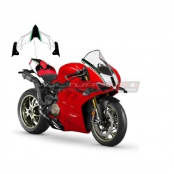 Aufkleber-Set für Heck mit italienischem dreifarbigem Streifendesign - Ducati Panigale / Streetfighter V4 / V2